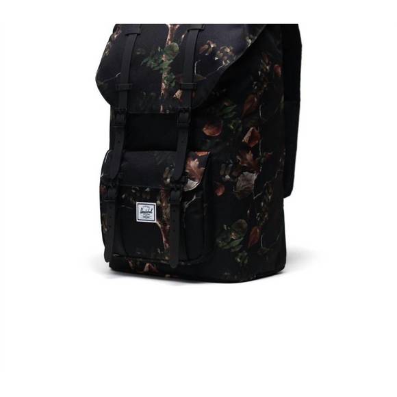 Volume Backpack Herschel Little America Backpack Youth NEW HERSCHEL Little America  Backpack In Forest Green